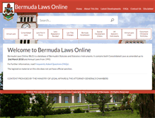 Tablet Screenshot of bermudalaws.bm